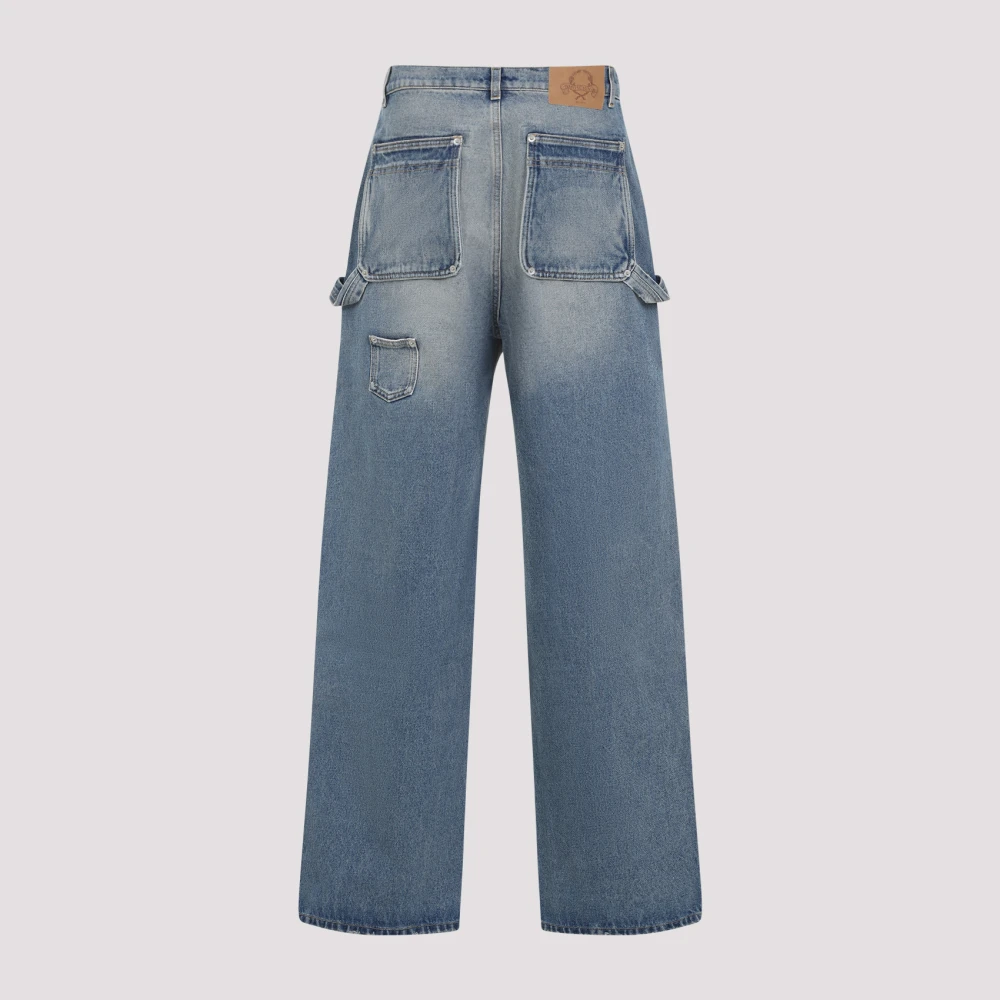 Moschino Blauwe Jeans voor Stijlvolle Outfits Blue Dames
