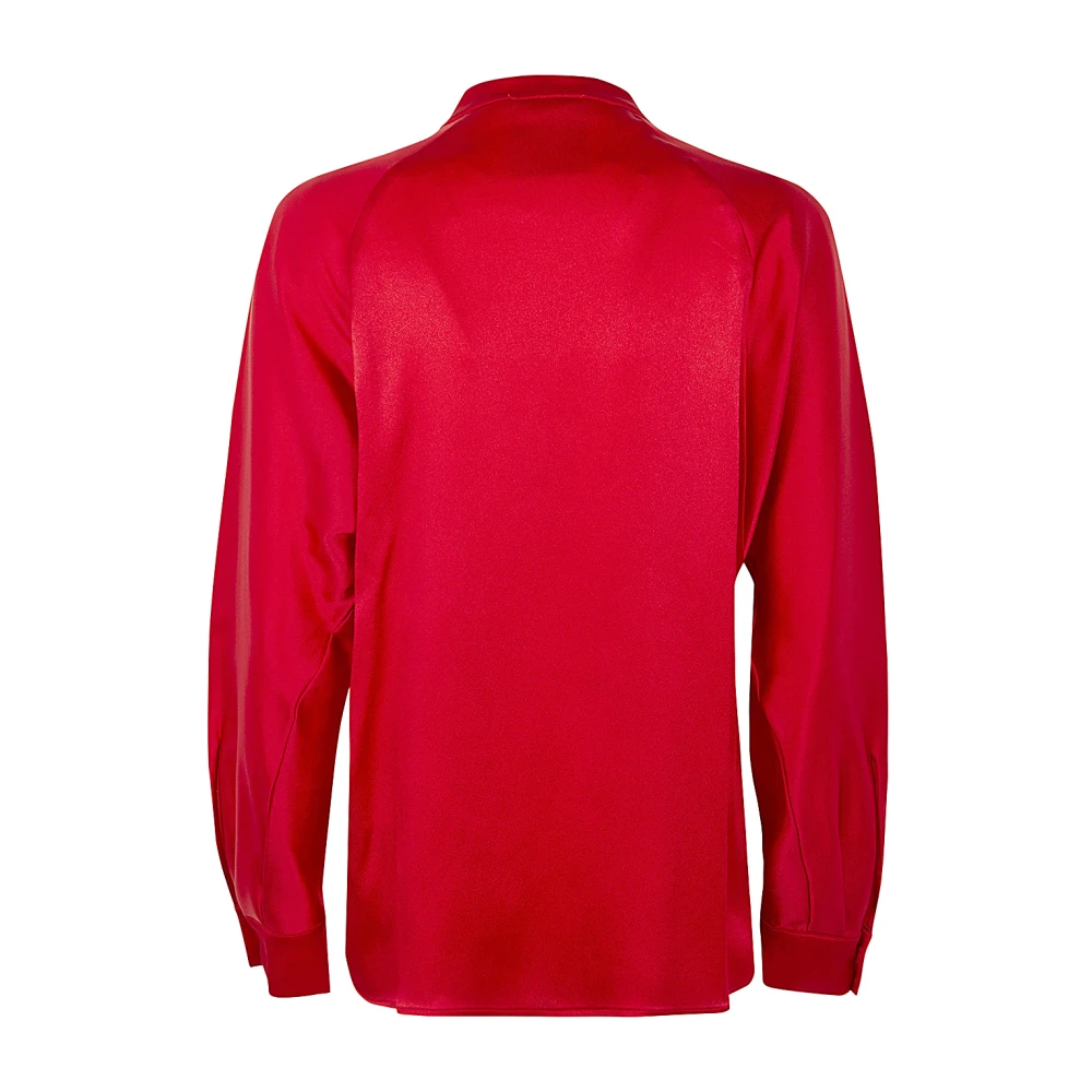 Semicouture Lipstick Jeanne Shirt Red Dames