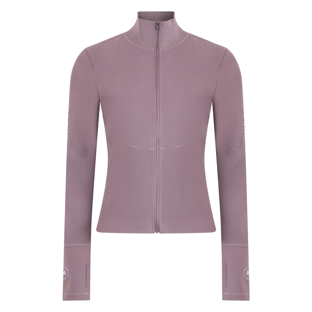 Y-3 Women's Pink Training Jackets, S, Zip Hoodie
