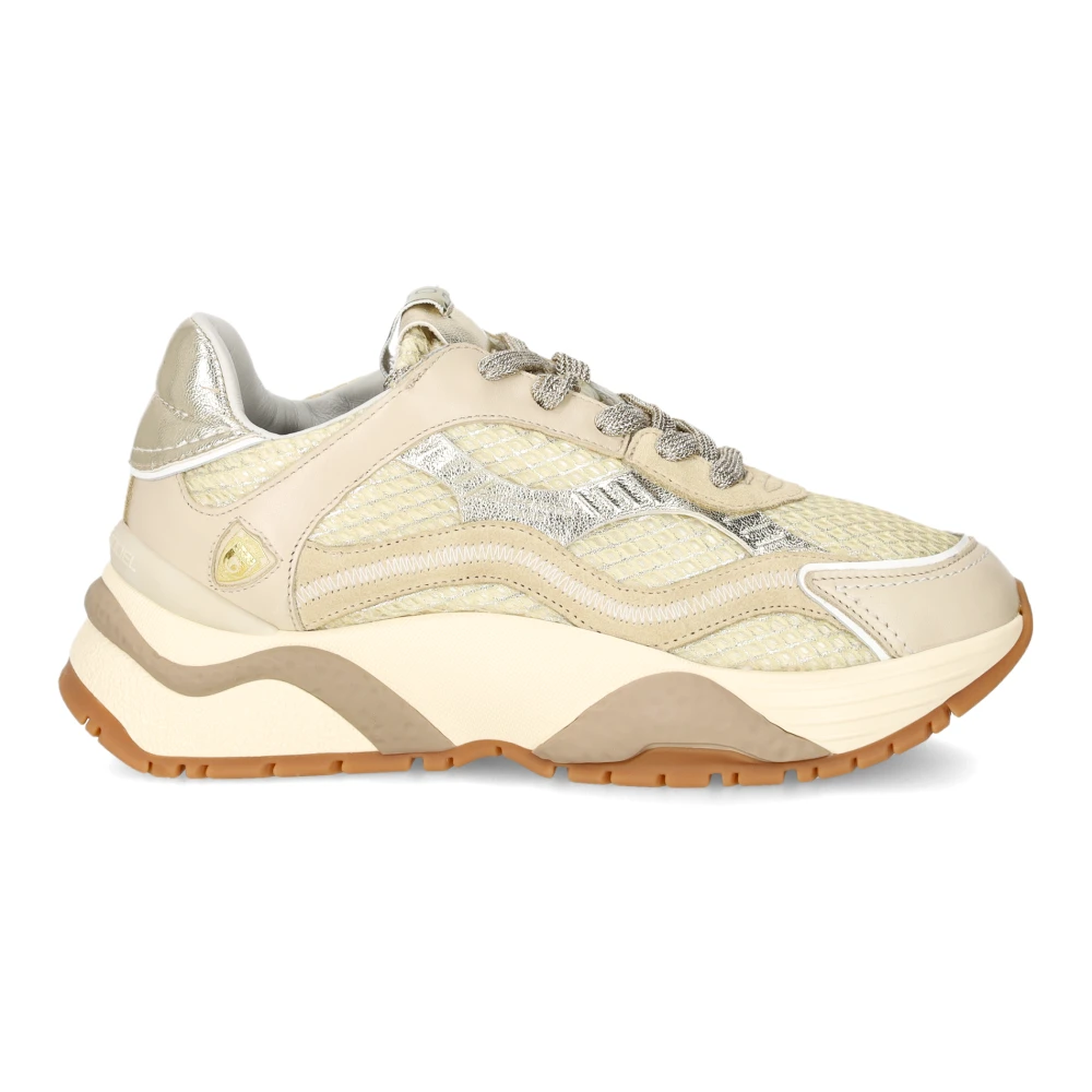 Philippe Model Women's Beige Sneakers, 7 Uk, Trainers Odeon Tennis