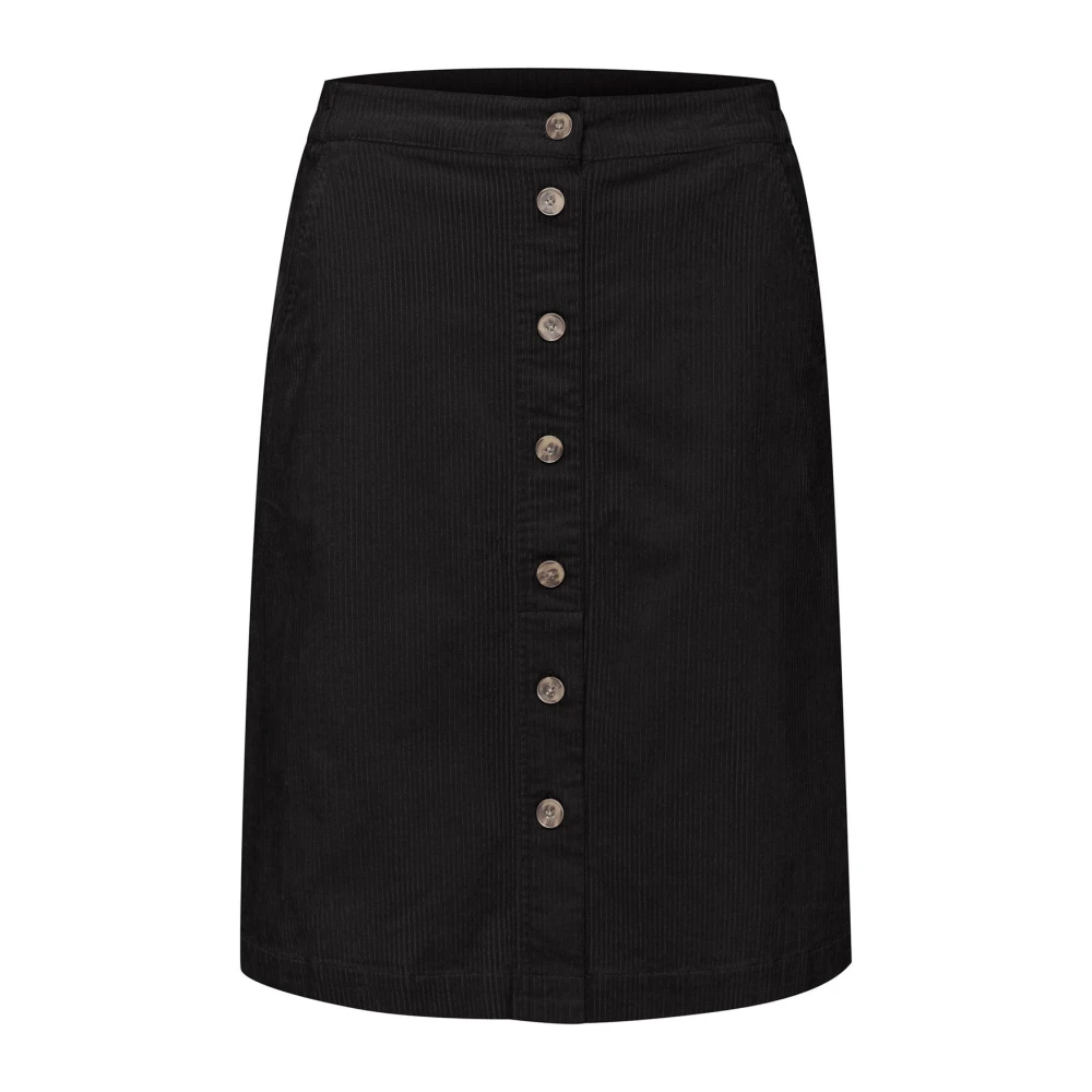 Part Two Women's Black Sk Stylish Shirt - Midi Skirts - 2XS - Skirts