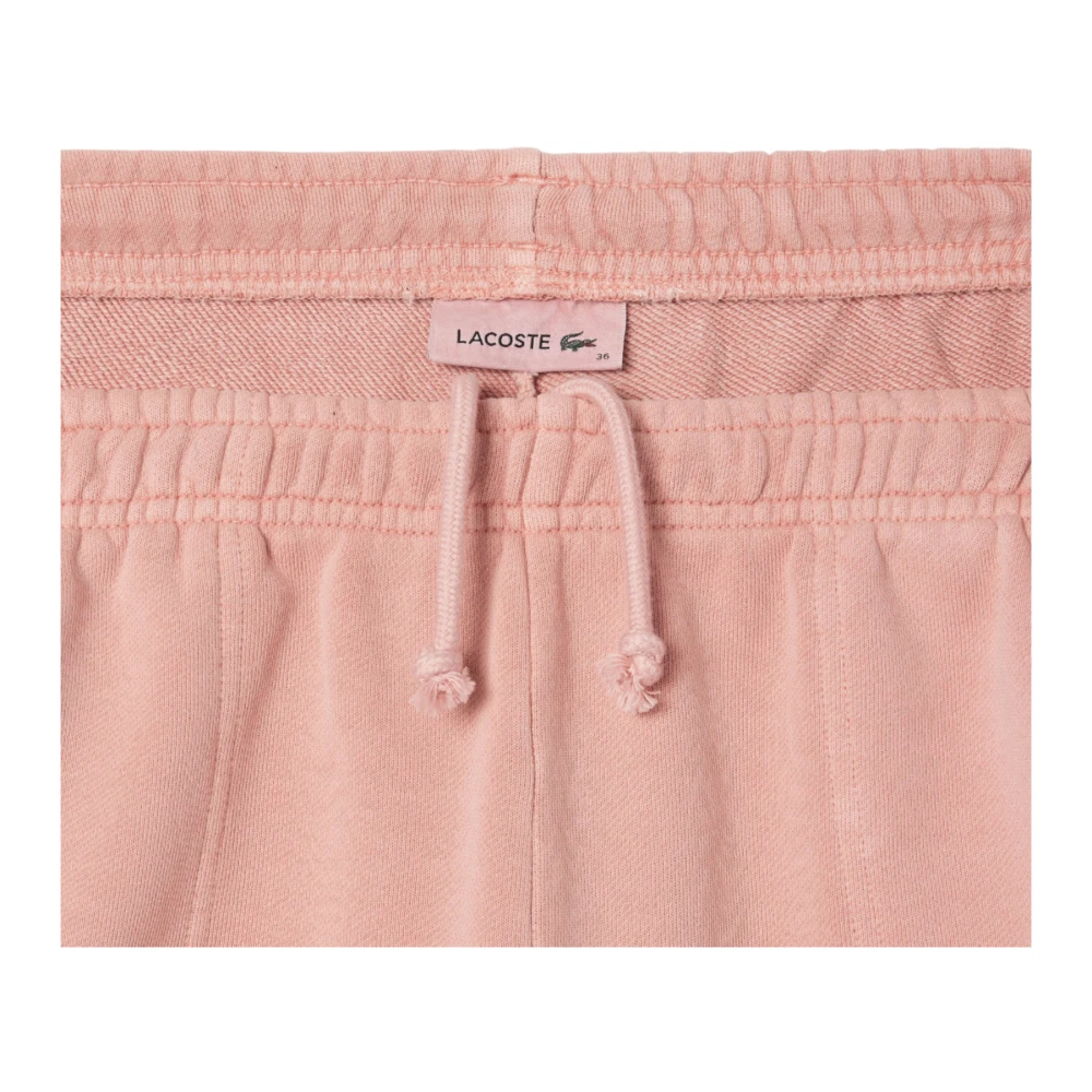 Lacoste Roze Casual Shorts Pink Dames
