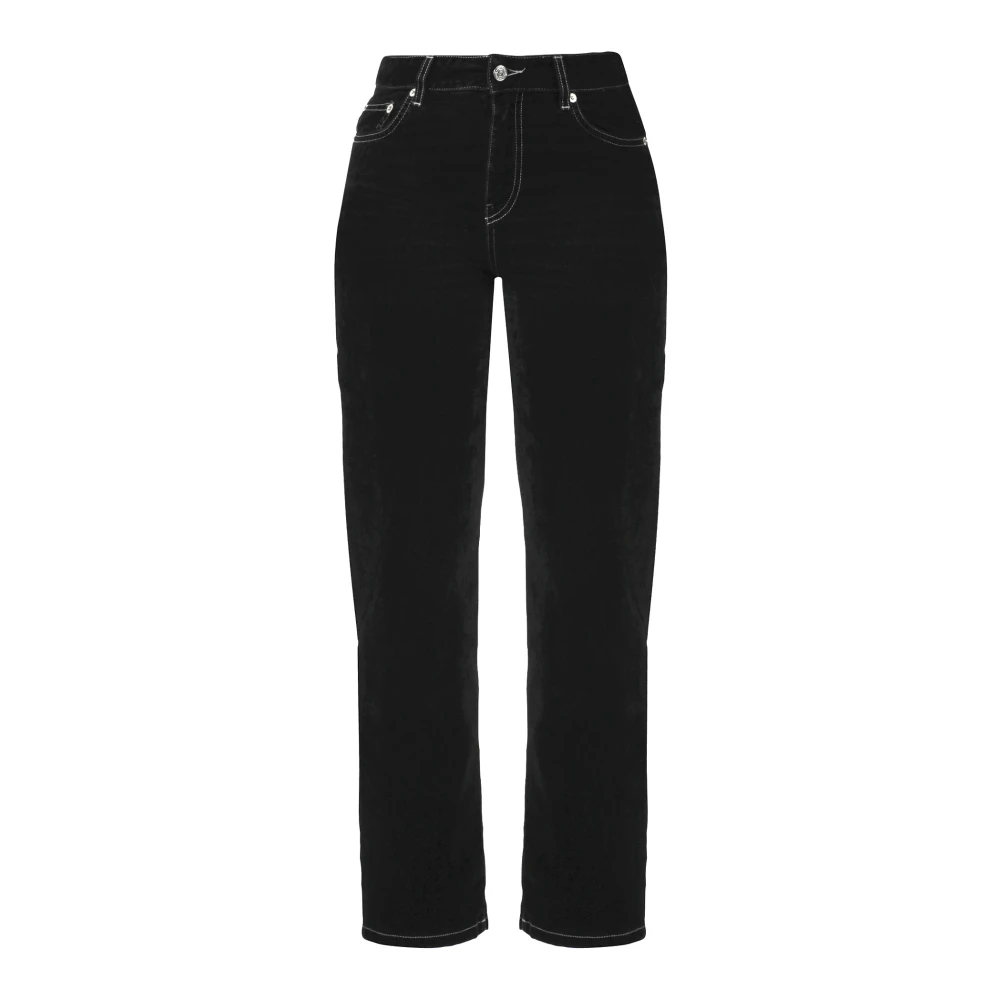 Department Five Rechte Pijp Katoenen Broek Black Dames