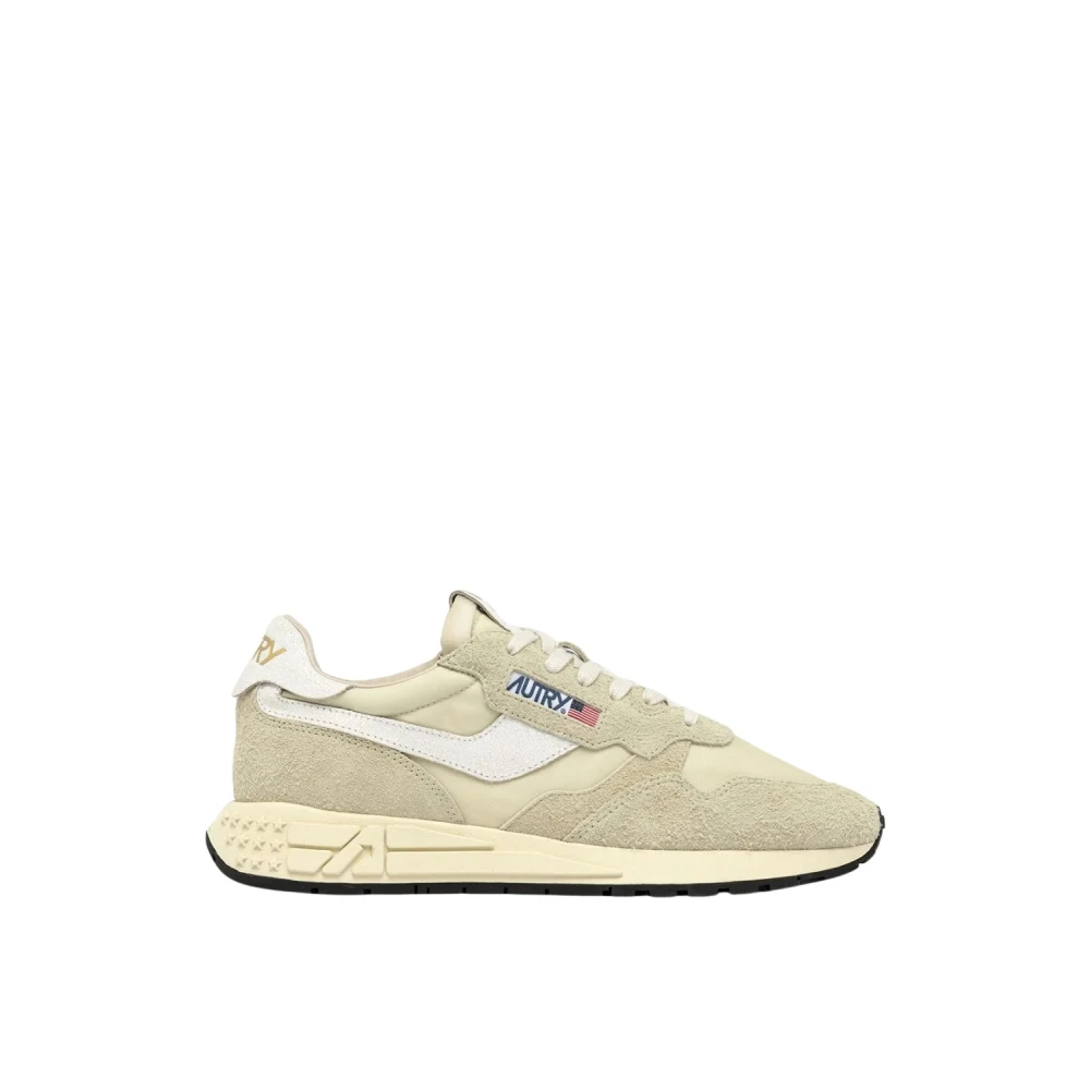 Autry Beige Sneakers, Female, 4 Uk, Reelwind Low