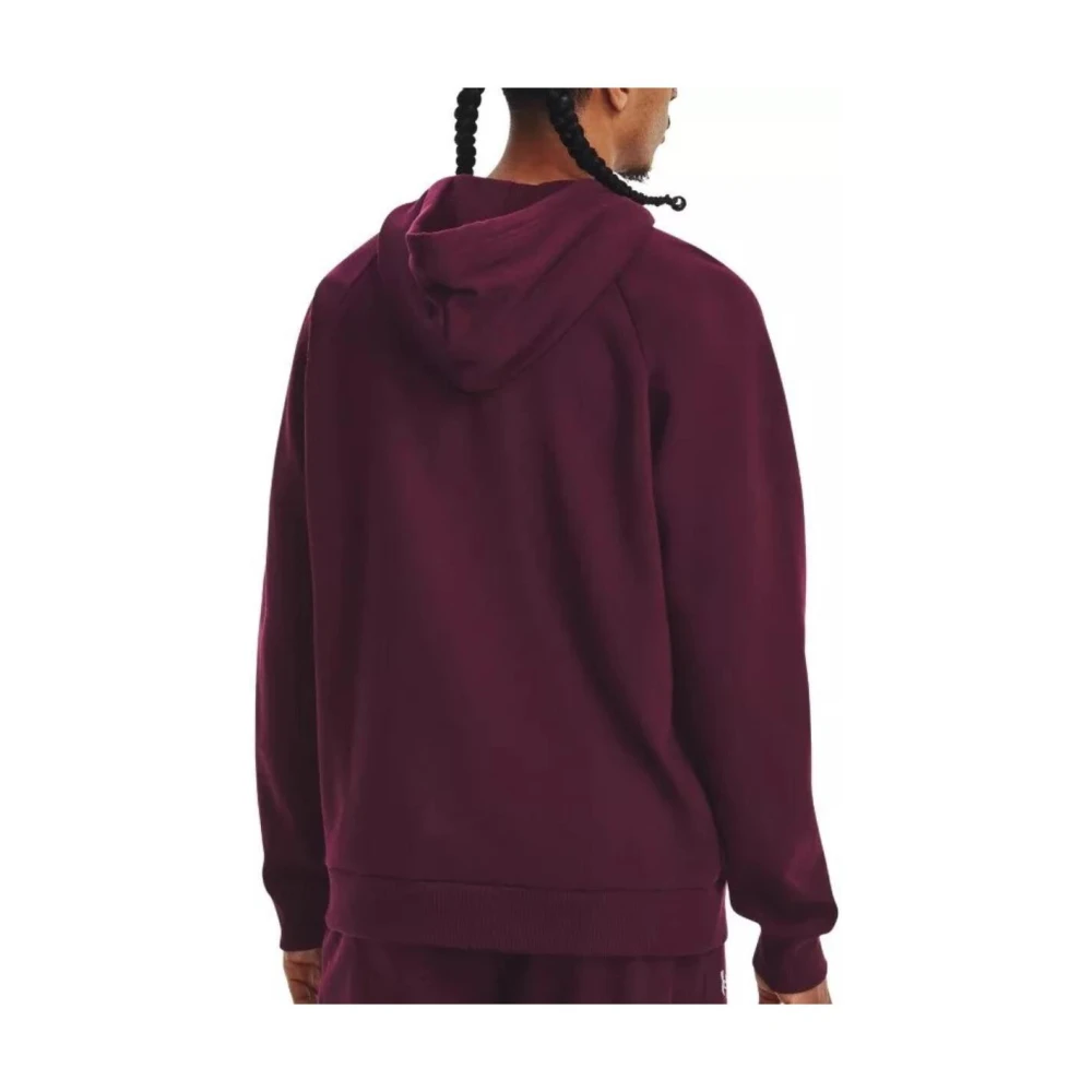 Under Armour Fleece Hoodie voor rivalen Red Heren