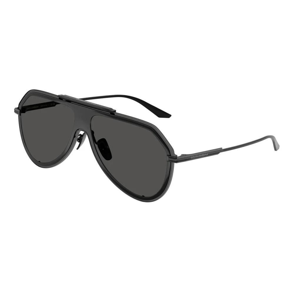 Dolce & Gabbana Unisex Nero Occhiali Da Sole Dg2309 01/87 Montatura Nera