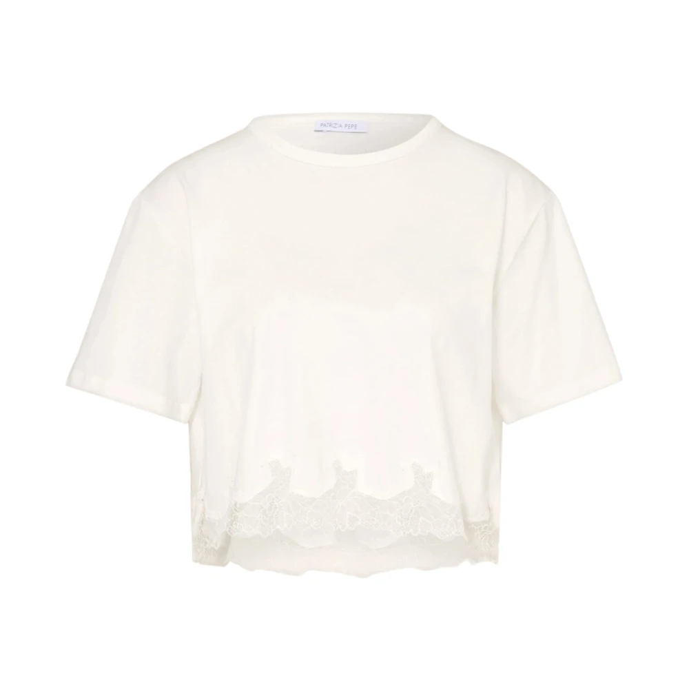 Patrizia Pepe Donna Bianco Top, M, New,