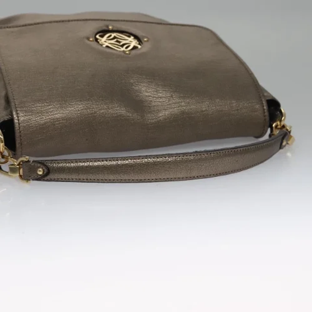Loewe Pre-owned Leather handbags Brown Dames