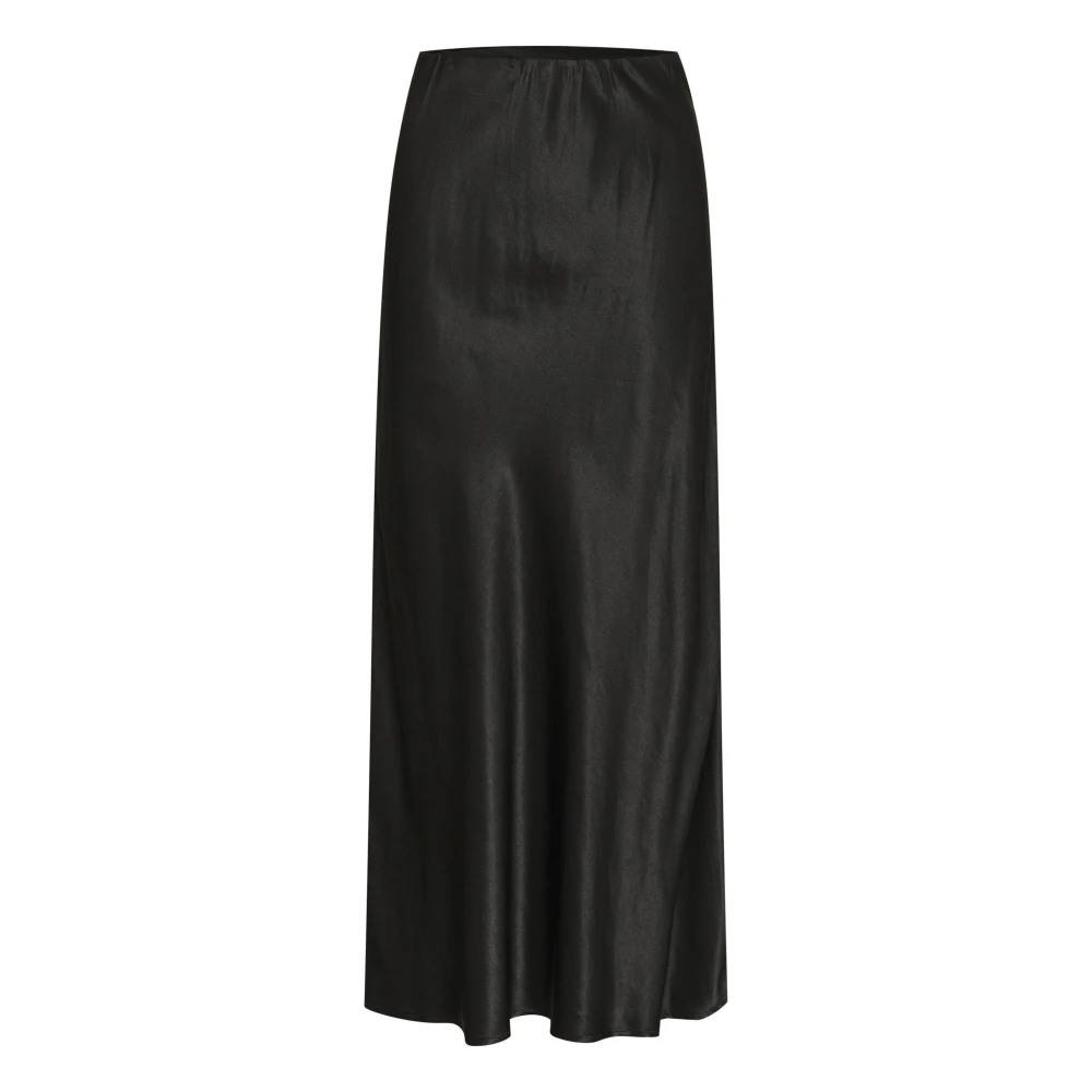 My Essential Wardrobe EstelleMW Lange Rok Herfststijl Black Dames