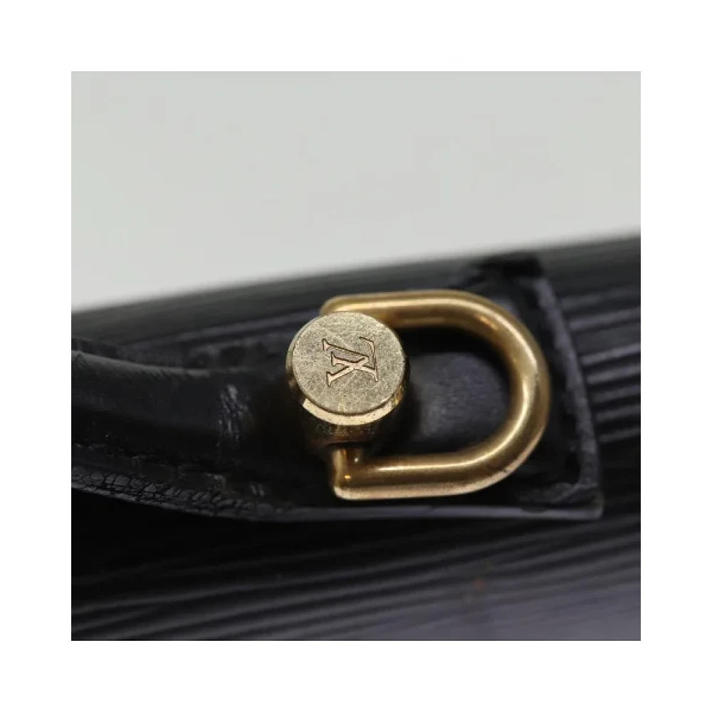 Louis Vuitton Vintage Pre-owned Leather louis-vuitton-bags Black Dames