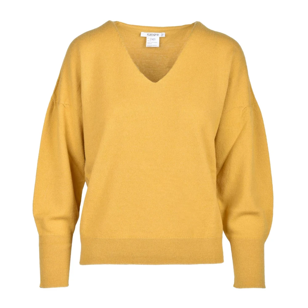 Knitwear > V-neck Knitwear - - Kangra - Modalova