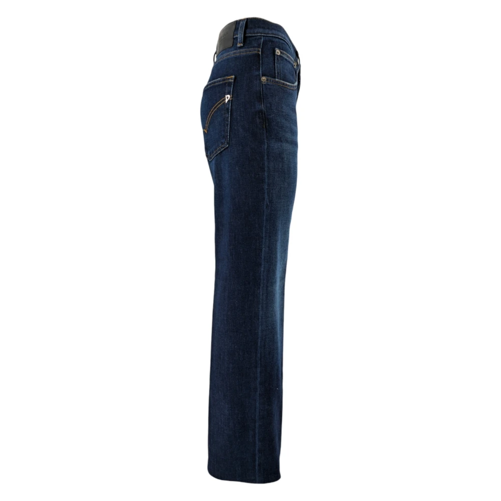 Dondup Donkere Denim Dames Jeans Blue Dames
