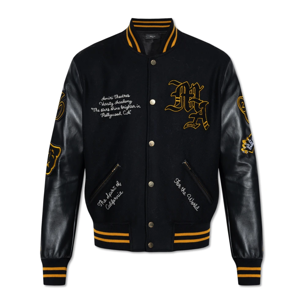 Amiri Jas met logo Black Heren