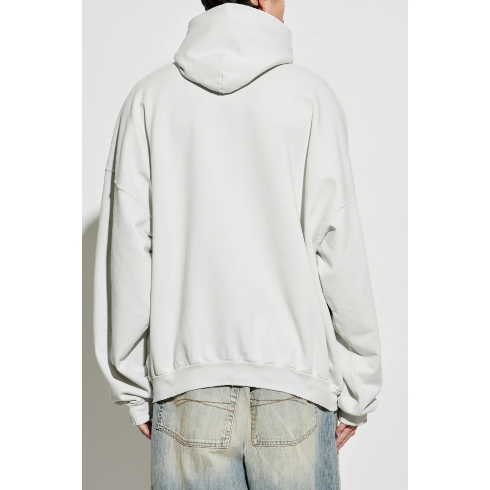Balenciaga Bedrukte Sweatshirt Gray Heren