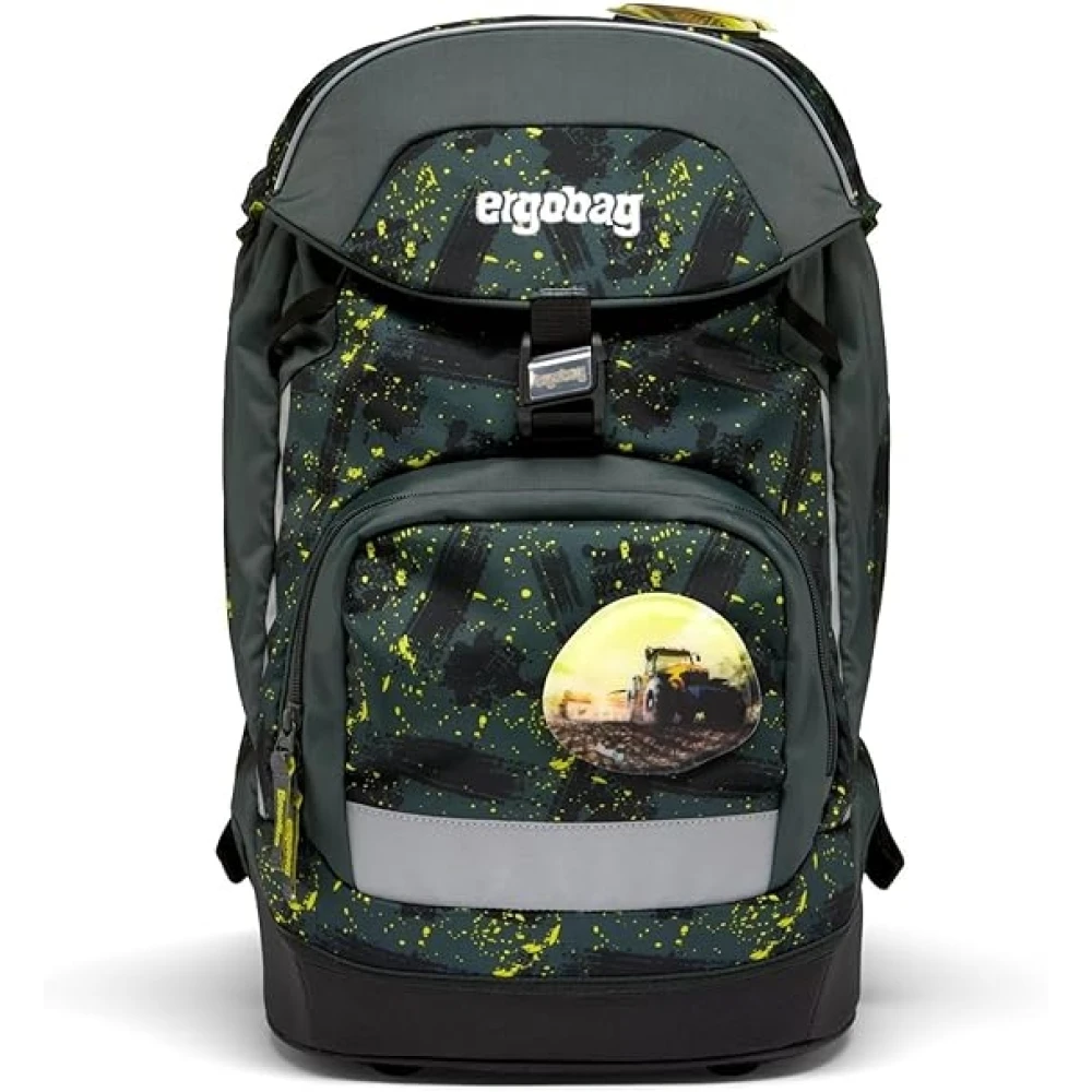 Ergobag Girls Green School Bags, One Size, Harvestbear Backpack