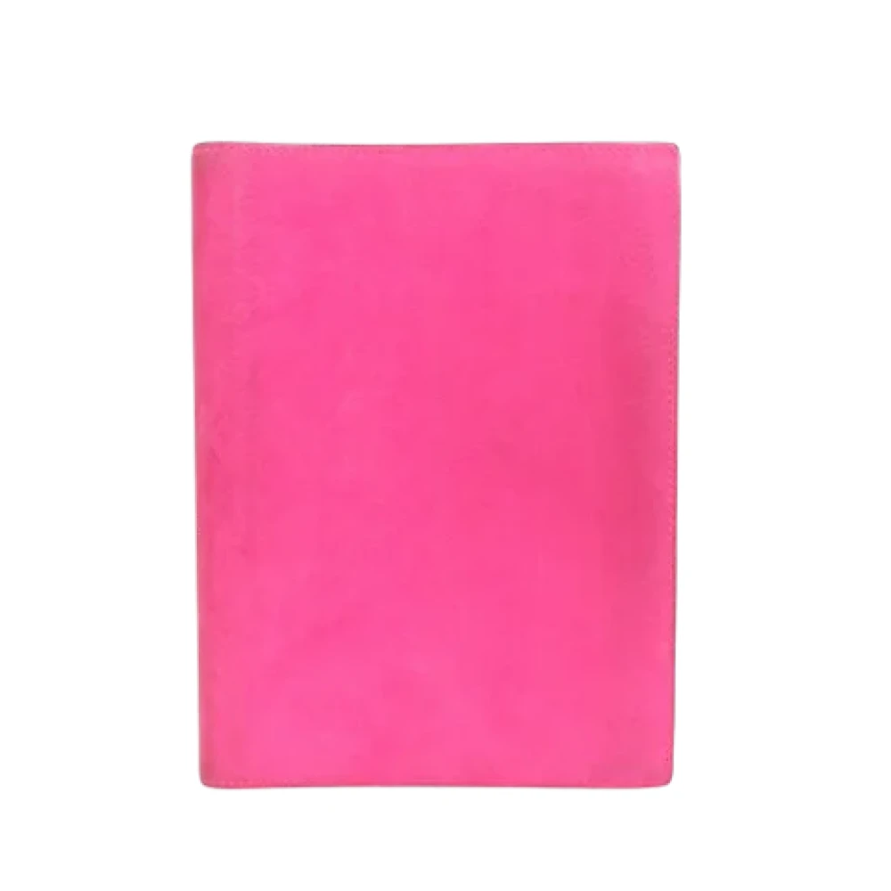 Hermès Vintage Pre-owned Leather home-office Pink Dames