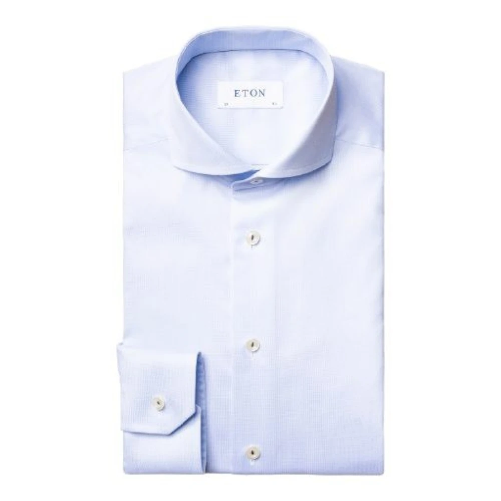 Eton Blue Formal Shirt - Male - Formal Shirts - 3XL - Shirts