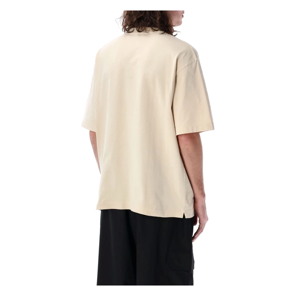 Off White Skate Short Sleeve Tee Beige Heren