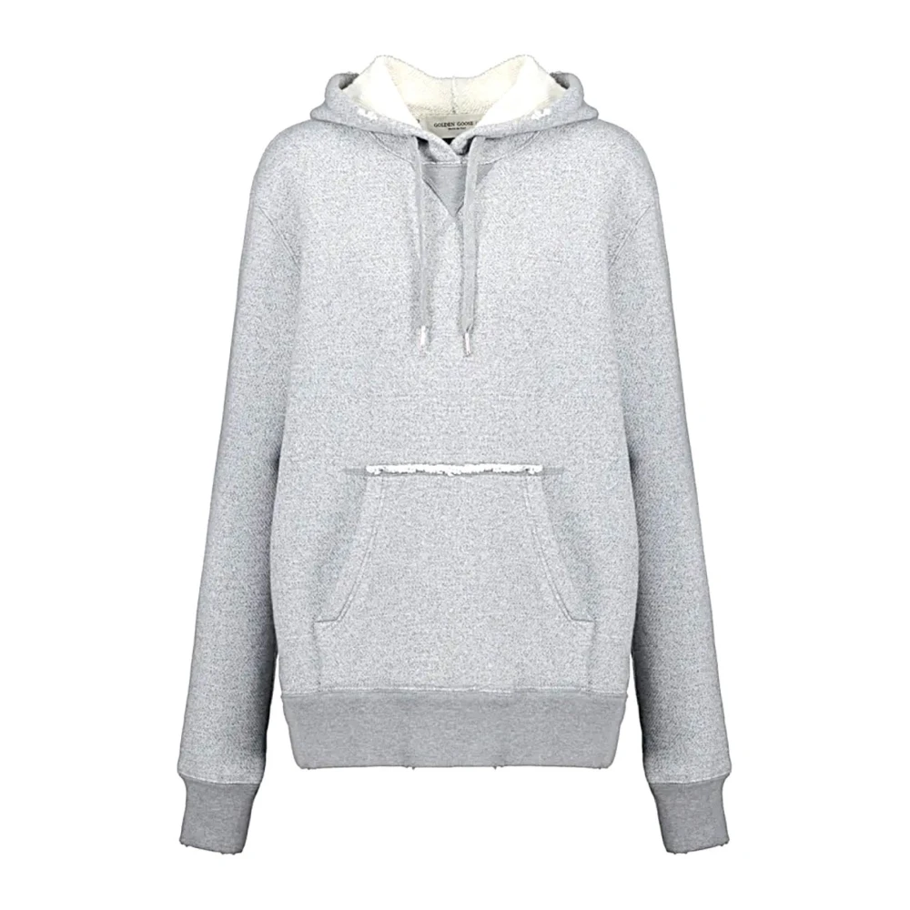 Golden Goose Herr Grå Sweatshirts & Hoodies M, Felpa