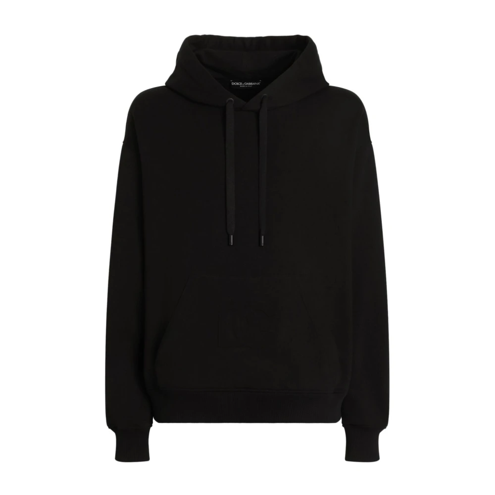Dolce & Gabbana Zwarte Truien voor Mannen Black Heren