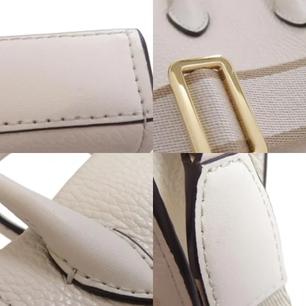 Michael Kors Pre-owned Leather handbags Beige Dames