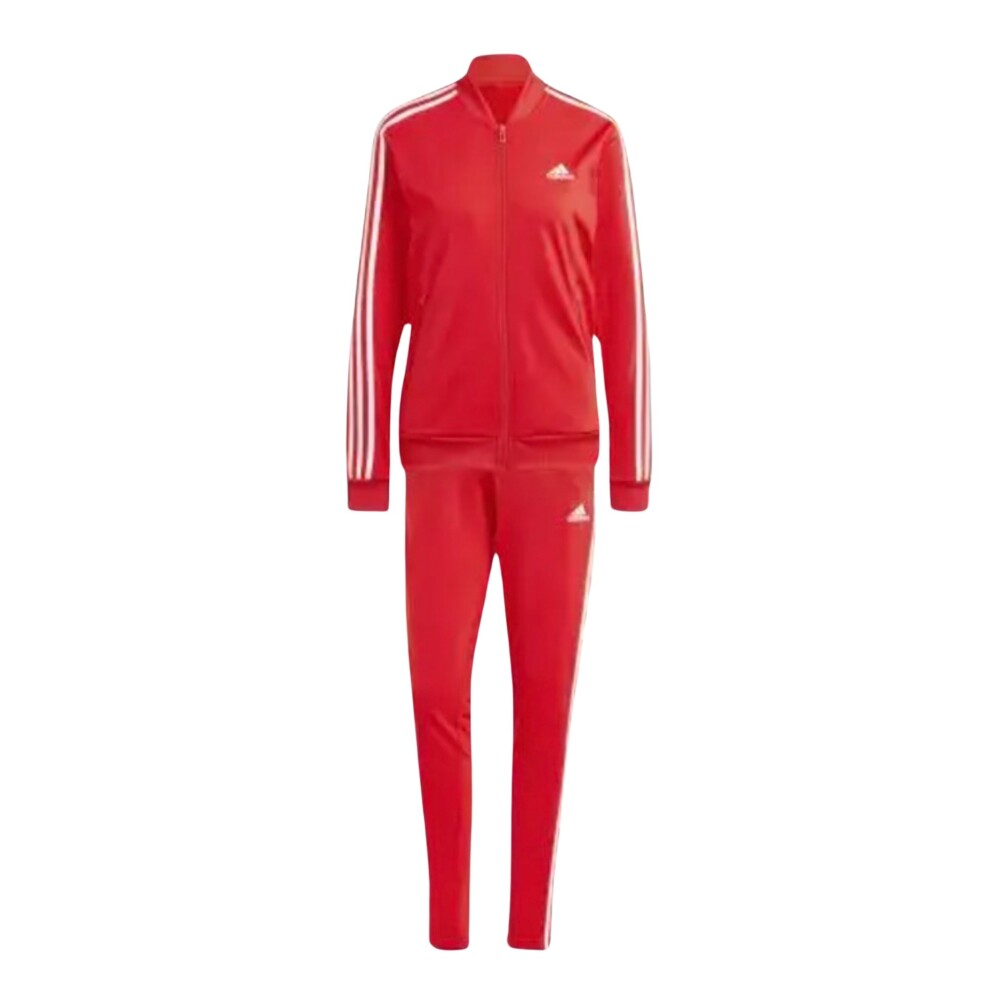 Rode 3 Stripes Trainingspak voor Vrouwen Adidas Trainingspakken Miinto