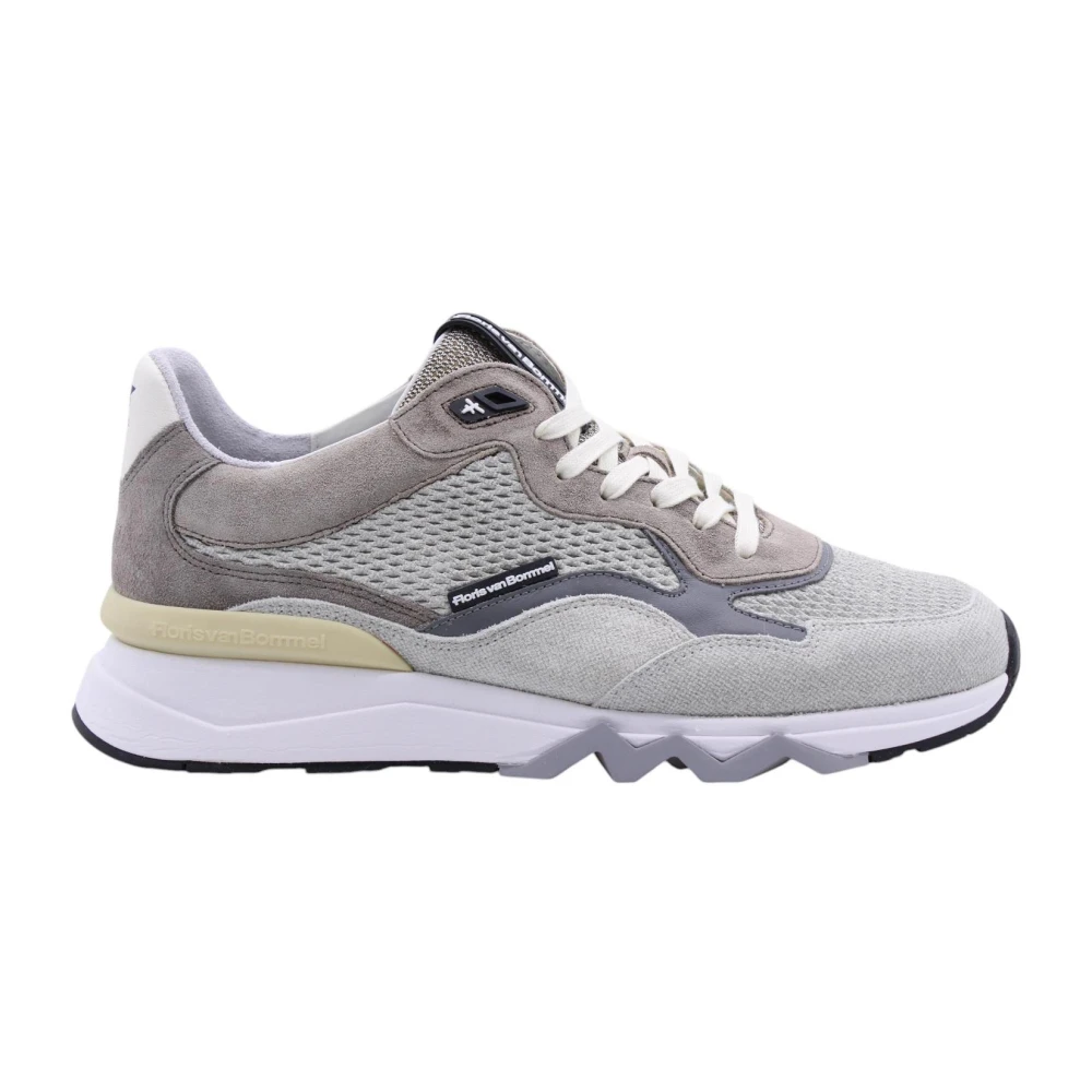 Floris Van Bommel Men's Gray Sneakers,, Casual Sneaker De Zager 02.54 Size 12 Uk