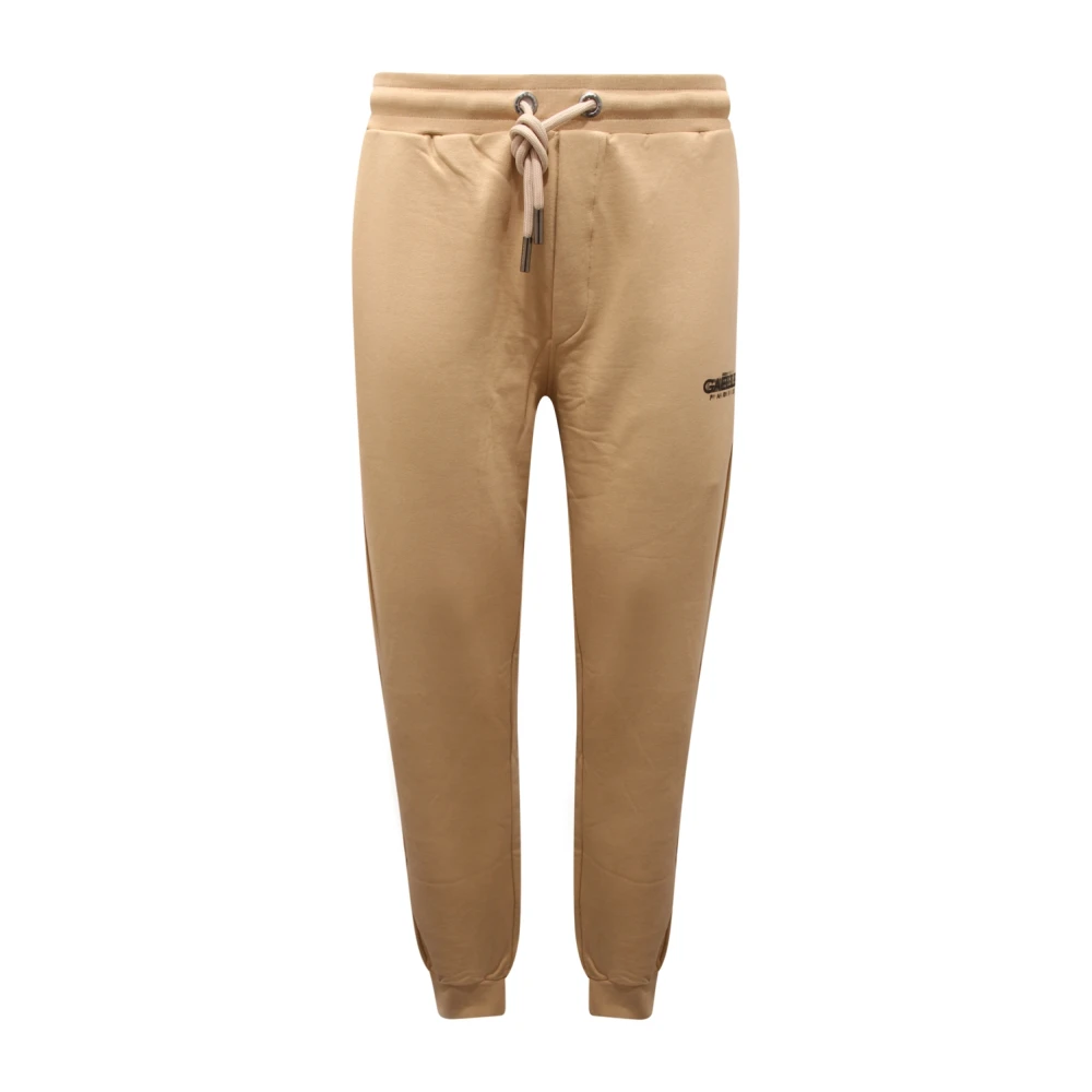 Gaëlle Paris Men's Beige Joggers Made In Italy - Sweatpants - 2XL - Trousers