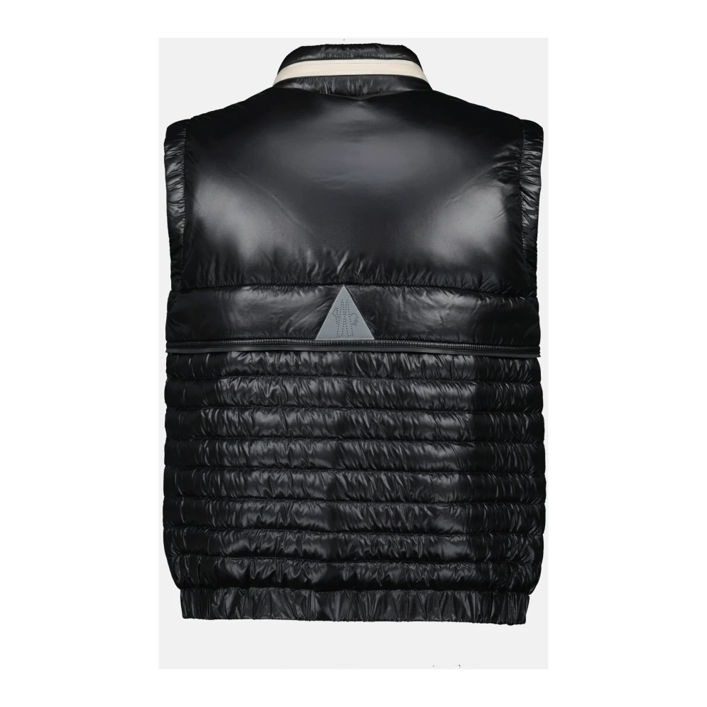 Moncler Mouwloze Gewatteerde Jas Gumiane Black Heren