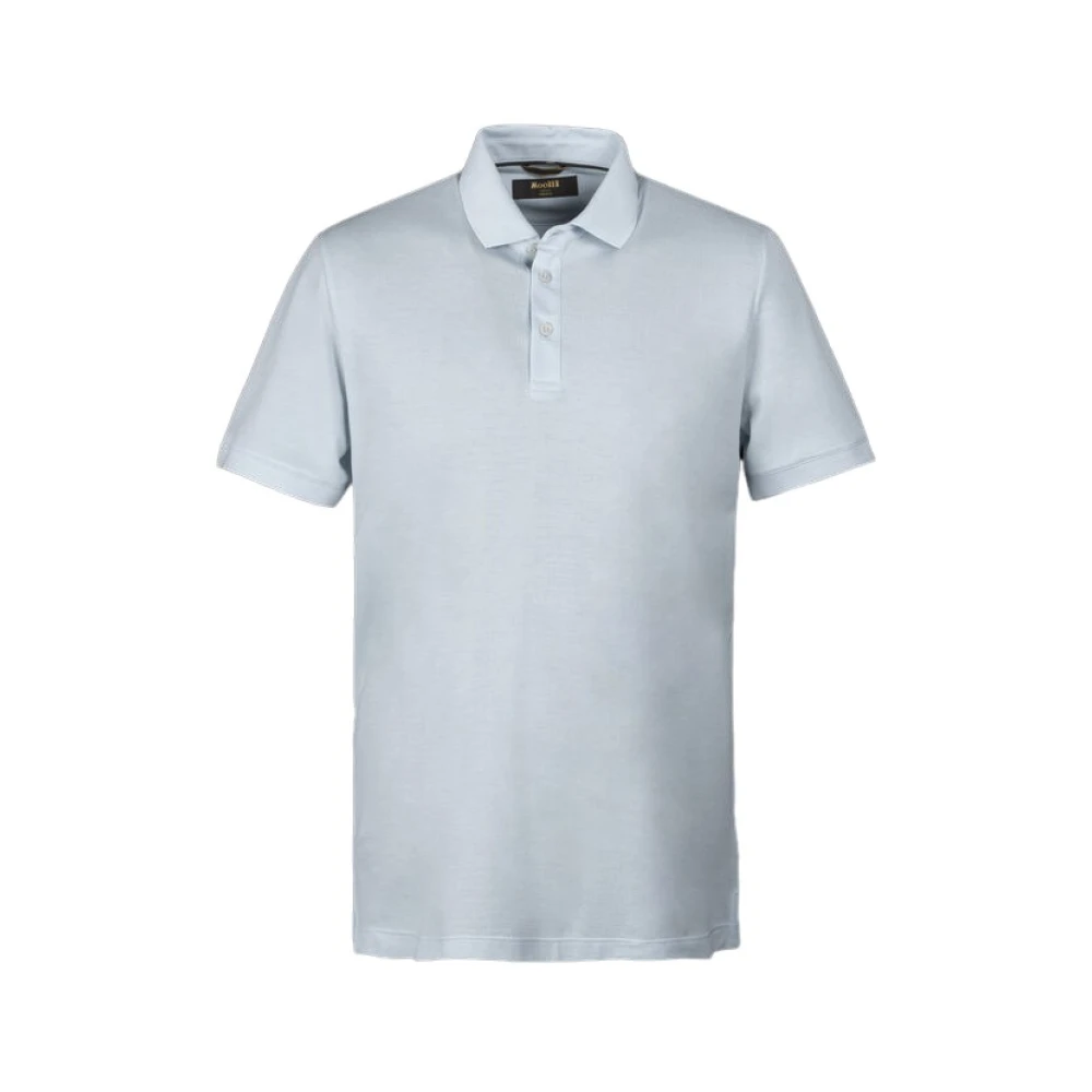 Moorer Men's Blue Polo Shirts, 2XL, Gargano-Jtp Polo Shirt