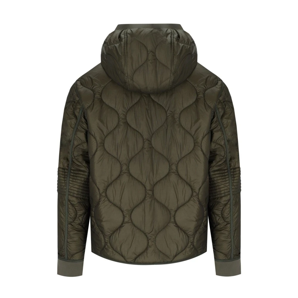 C.P. Company Bosgroene Gewatteerde Hoodie Jas Green Heren