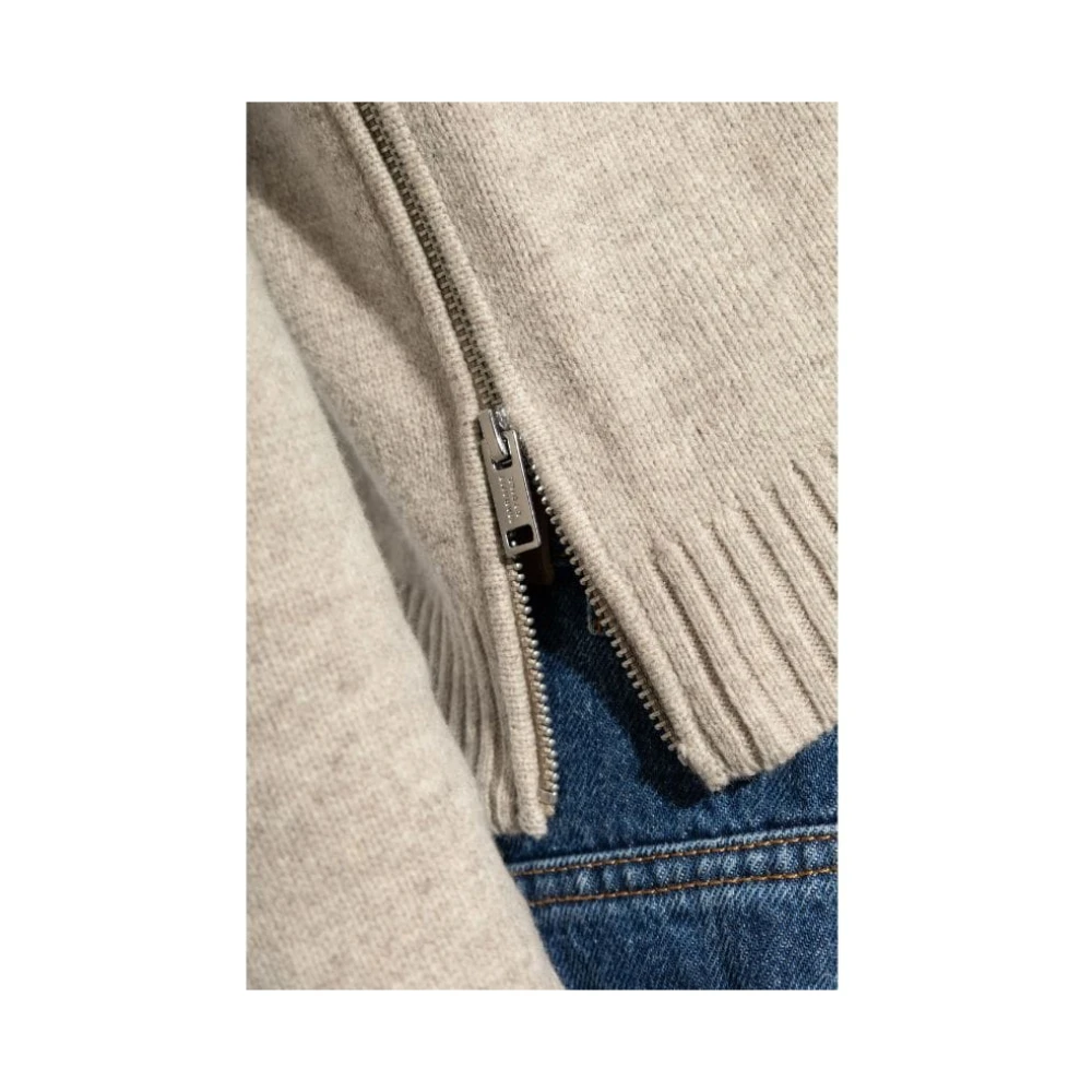 Isabel Marant Étoile Grijze Sweater Ludma met Ronde Hals Gray Dames