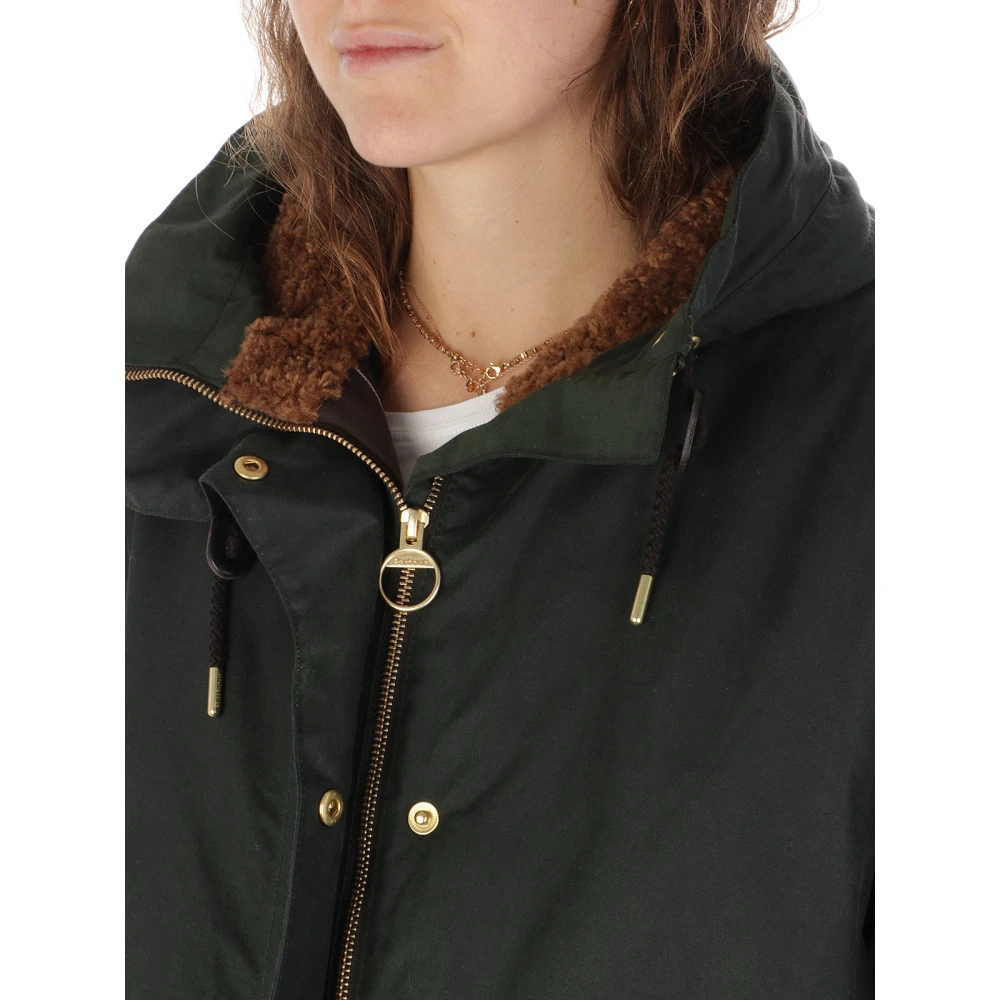 Barbour Grantley Waxjas Green Dames