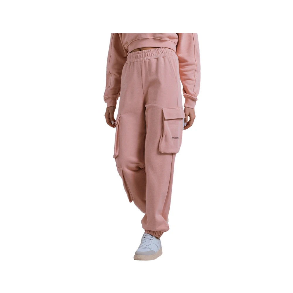 Hinnominate Roze Elegante Broek Pink Dames