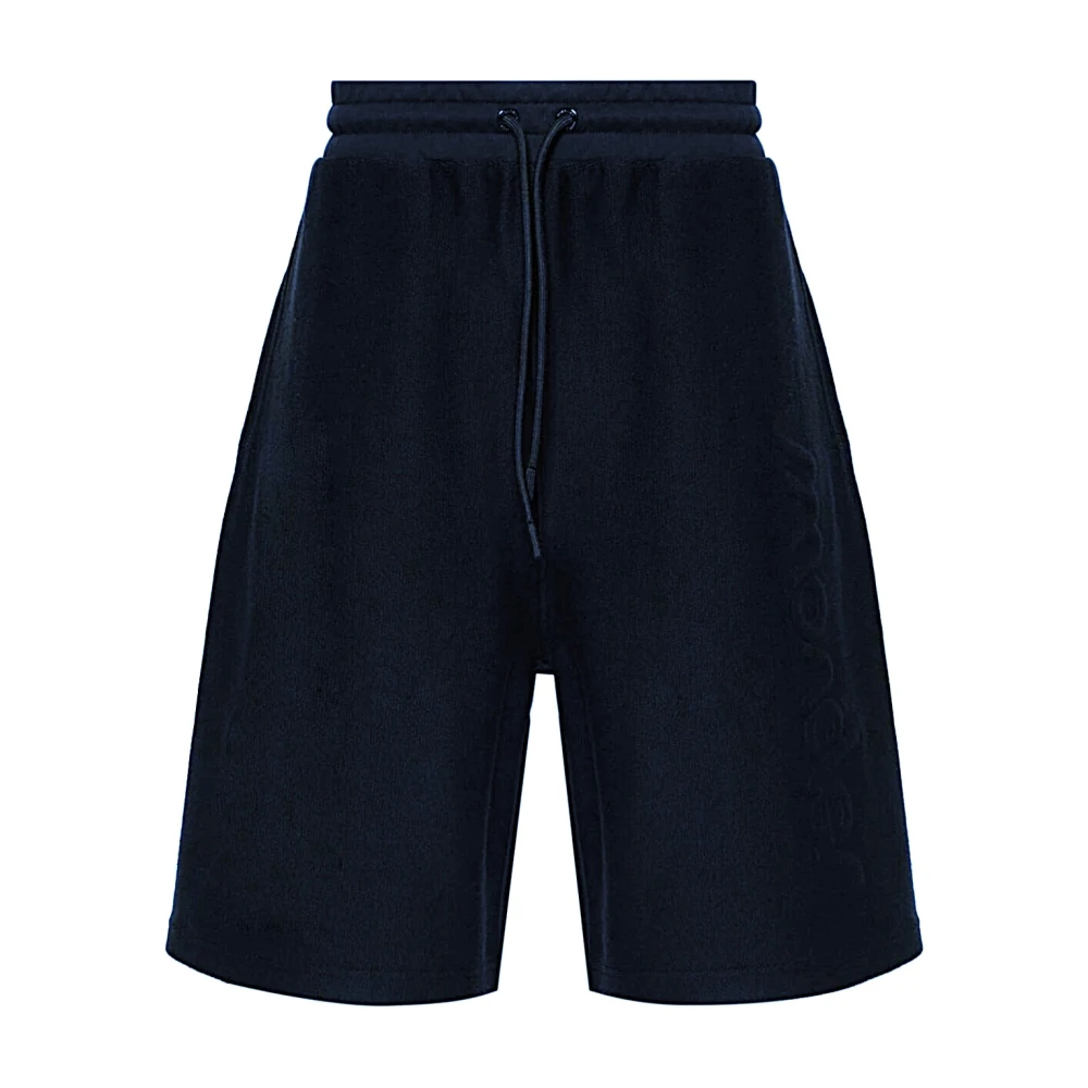 Moncler Stijlvolle Bermuda Shorts voor de Zomer Blue Heren