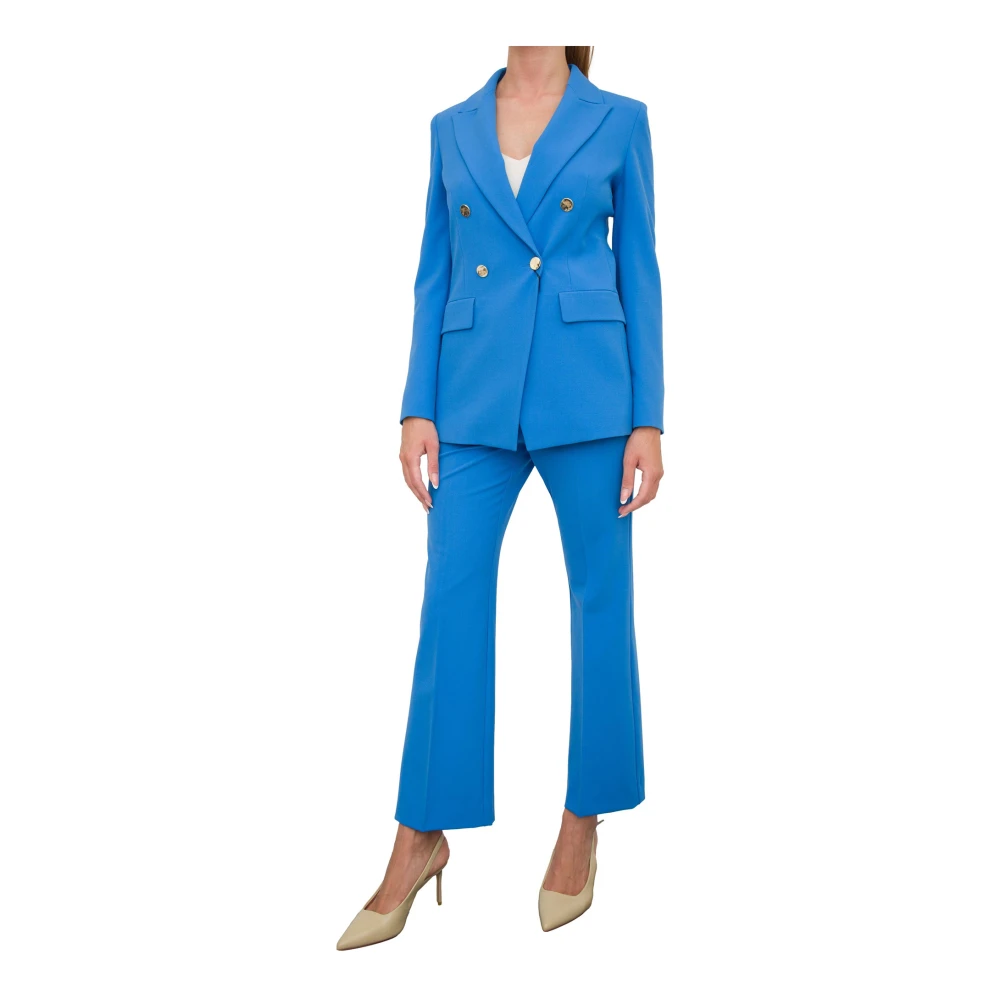 Marella Stijlvolle Jas voor Vrouwen Blue Dames