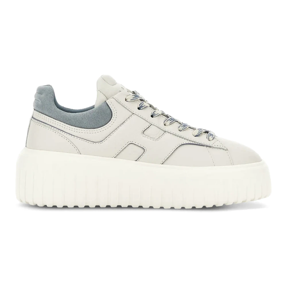 Hogan Women's White H-Stripes Trainers, Sneakers, 7 Uk, Shoes