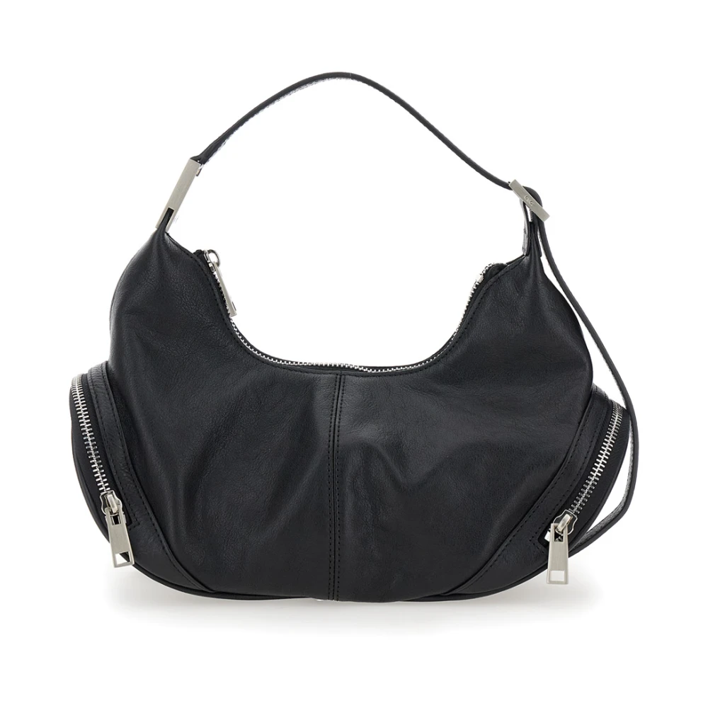 Osoi Zwarte Cargo Hobo Tas Black Dames