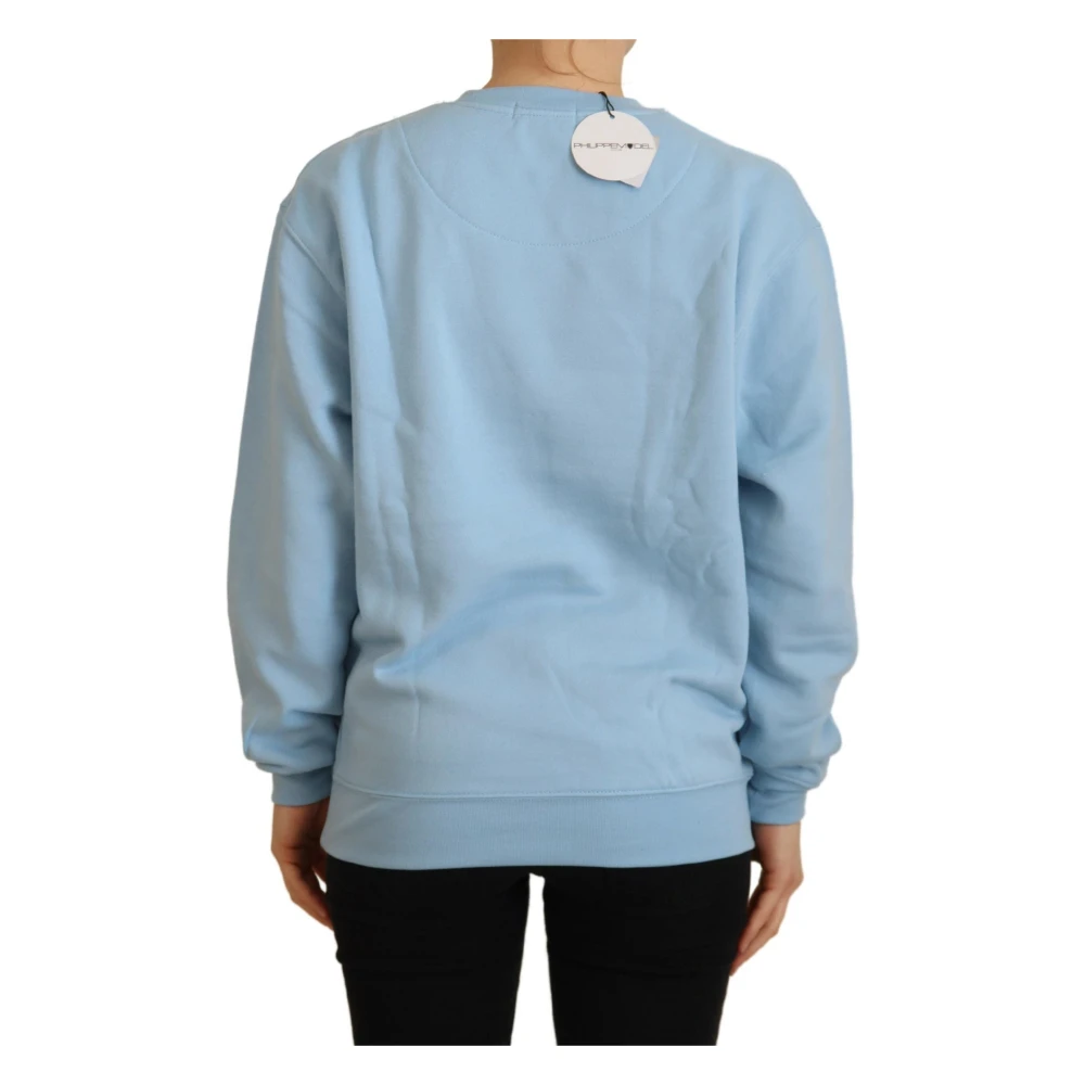 Philippe Model Elegante lichtblauwe trui Blue Dames