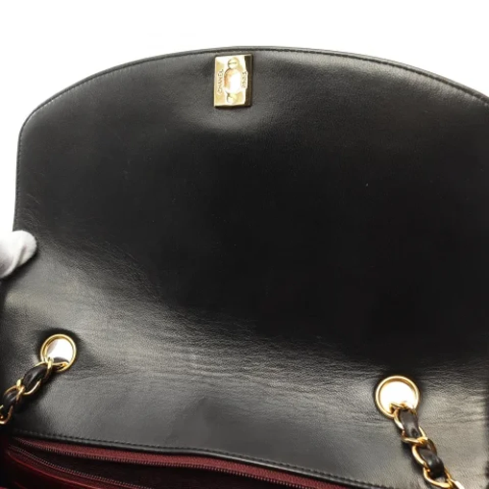 Chanel Vintage Pre-owned Fabric chanel-bags Black Dames