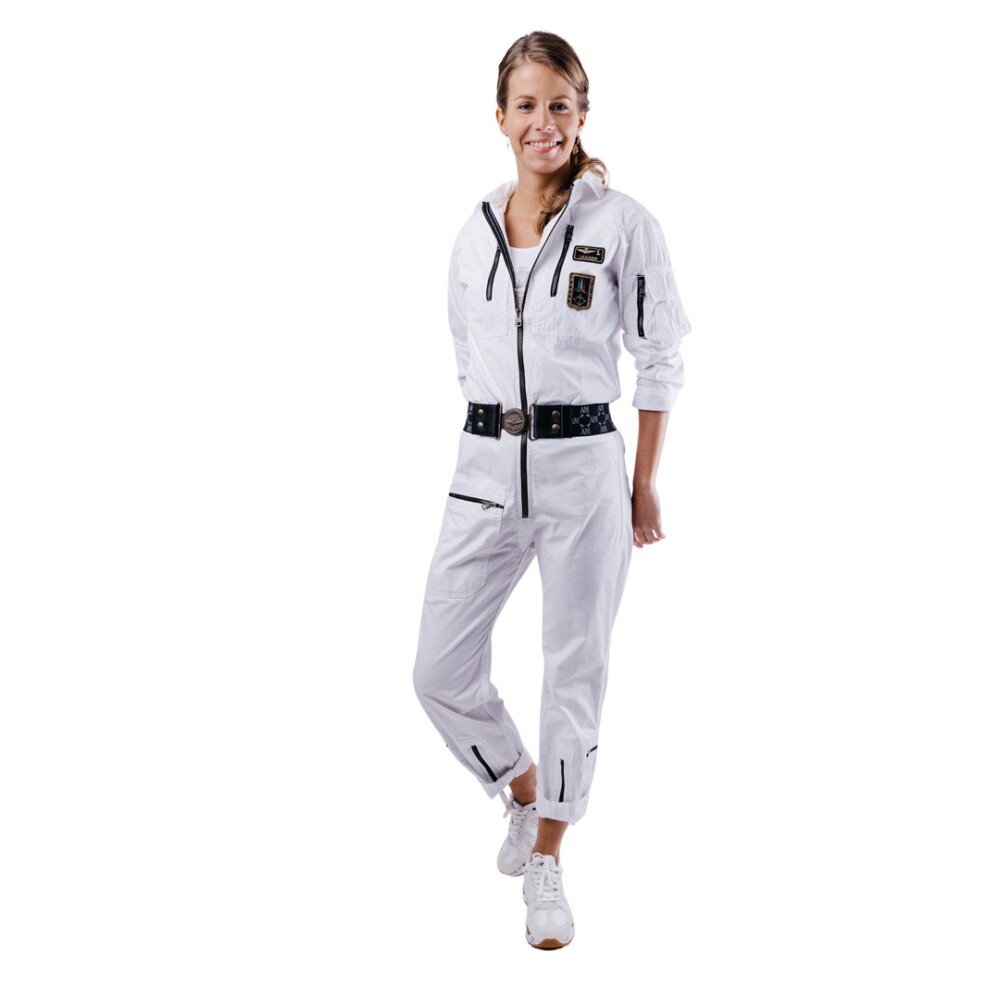 Katoenen Aviator Stijl Jumpsuit Aeronautica Militare Jumpsuits