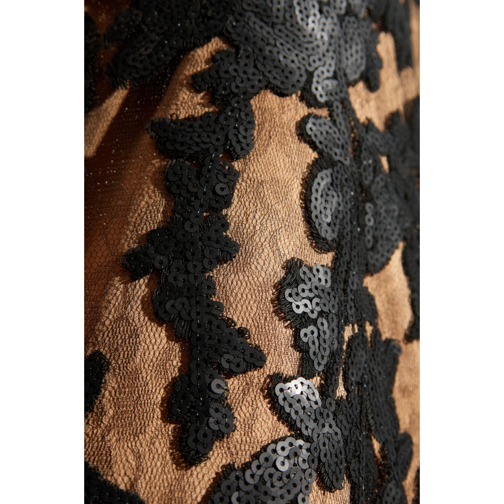 Munthe Dubbellagige jurk Black Dames