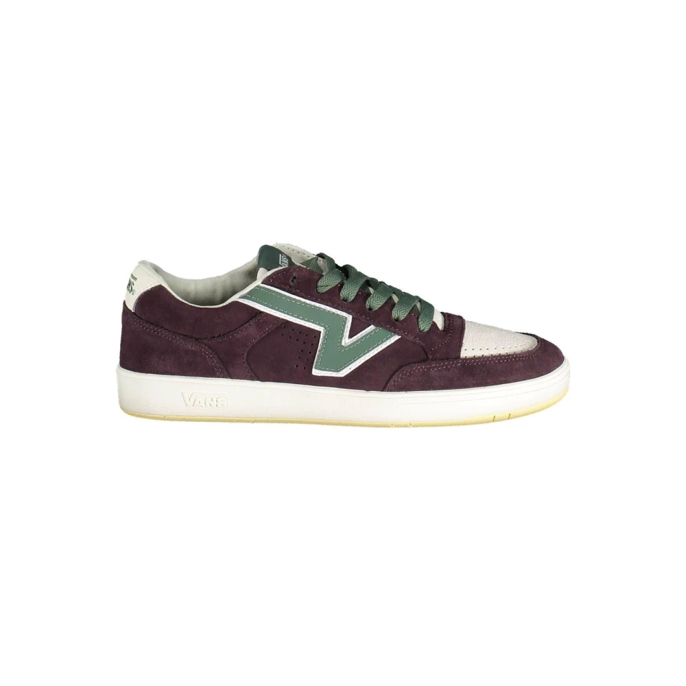 Vans Men's Purple Suede Low Top Trainers - Sneakers - 8 Uk - Shoes