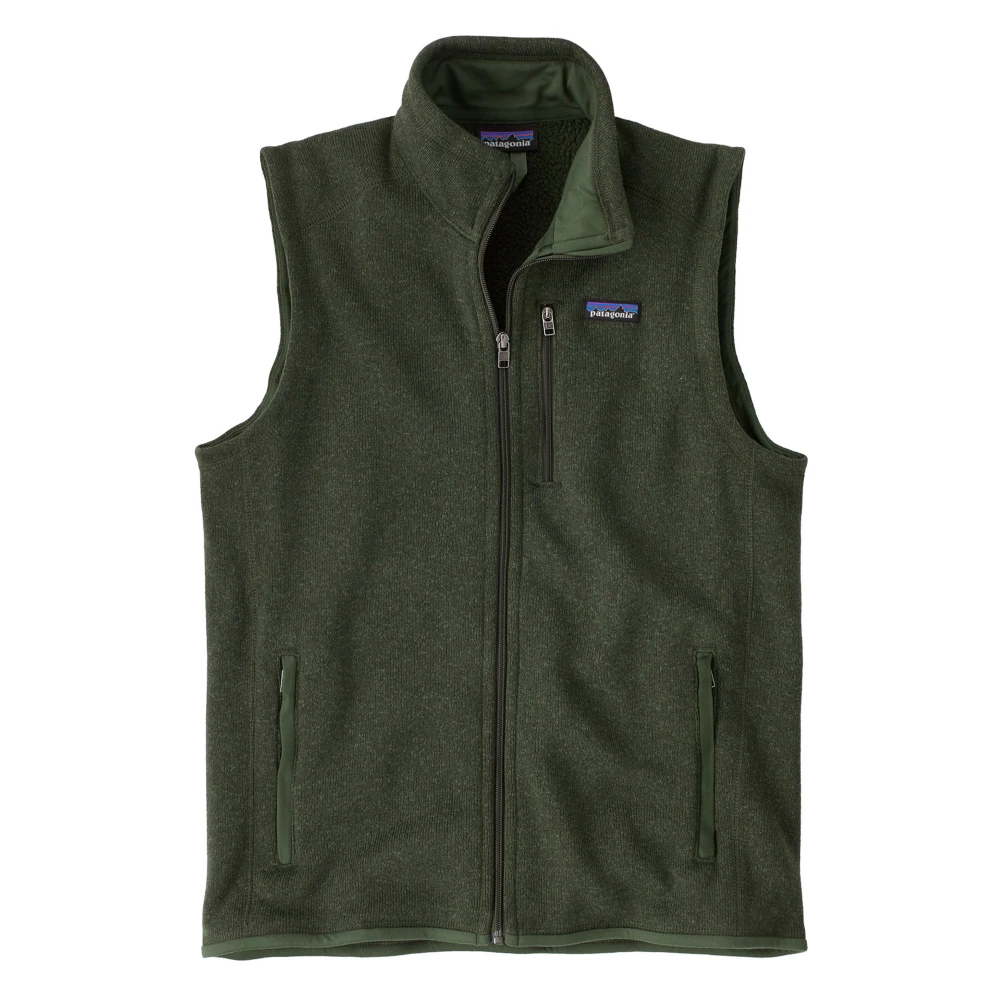 Patagonia Stijlvolle Sweater Vest Green Heren