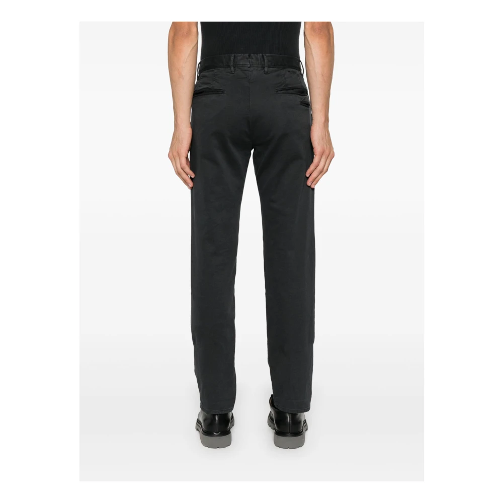 Incotex Slim Fit Blauwe Chino Broek Blue Heren