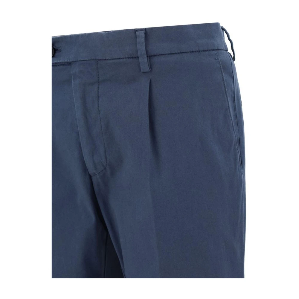 Lardini Klassiek Katoenen Pak met Blazer en Broek Blue Heren