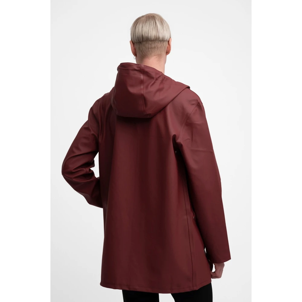 Stutterheim Stijlvol Waterdicht Regenjas Red Heren