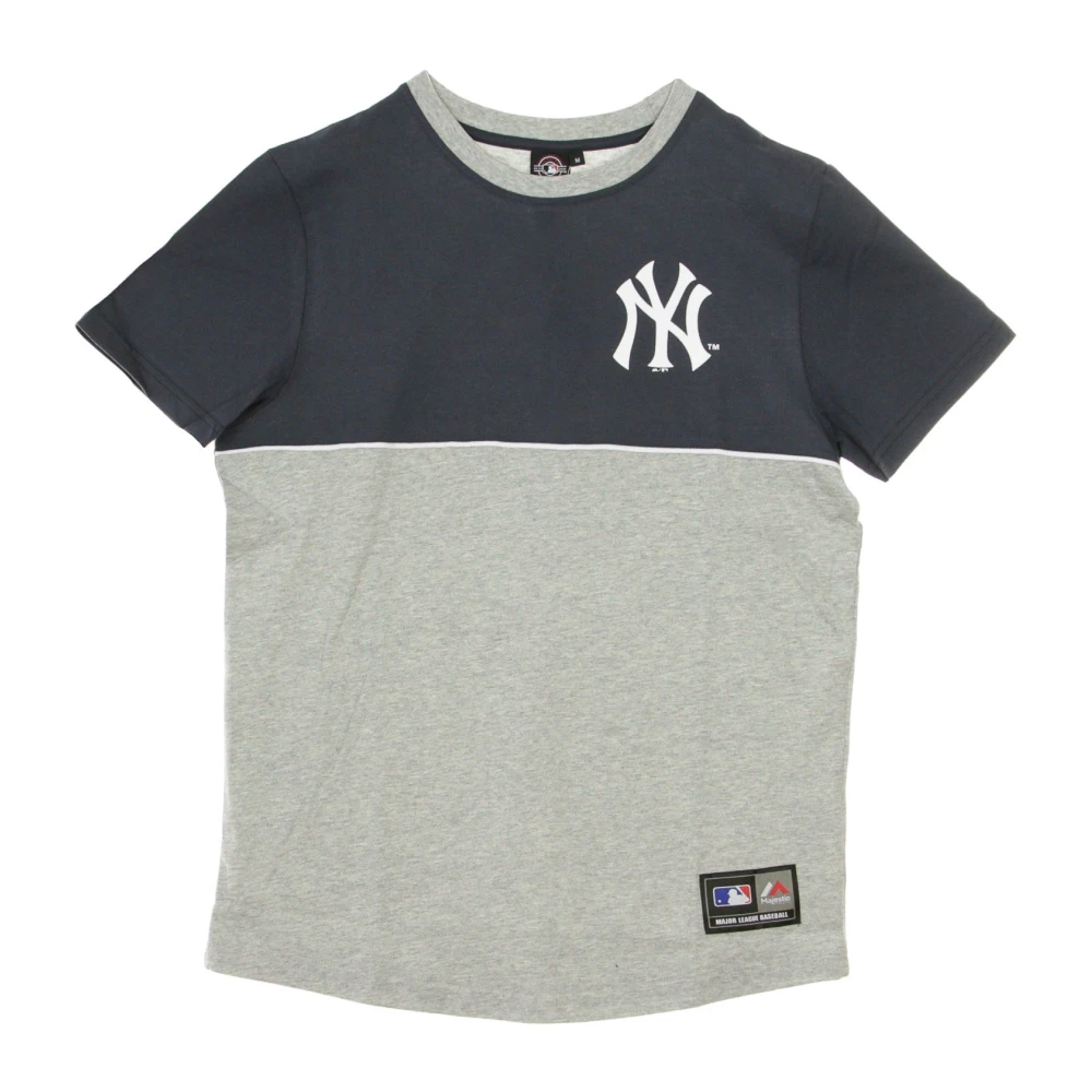 Majestic filatures MLB Hawser Panel Raglan Tee in teamkleuren Gray Heren