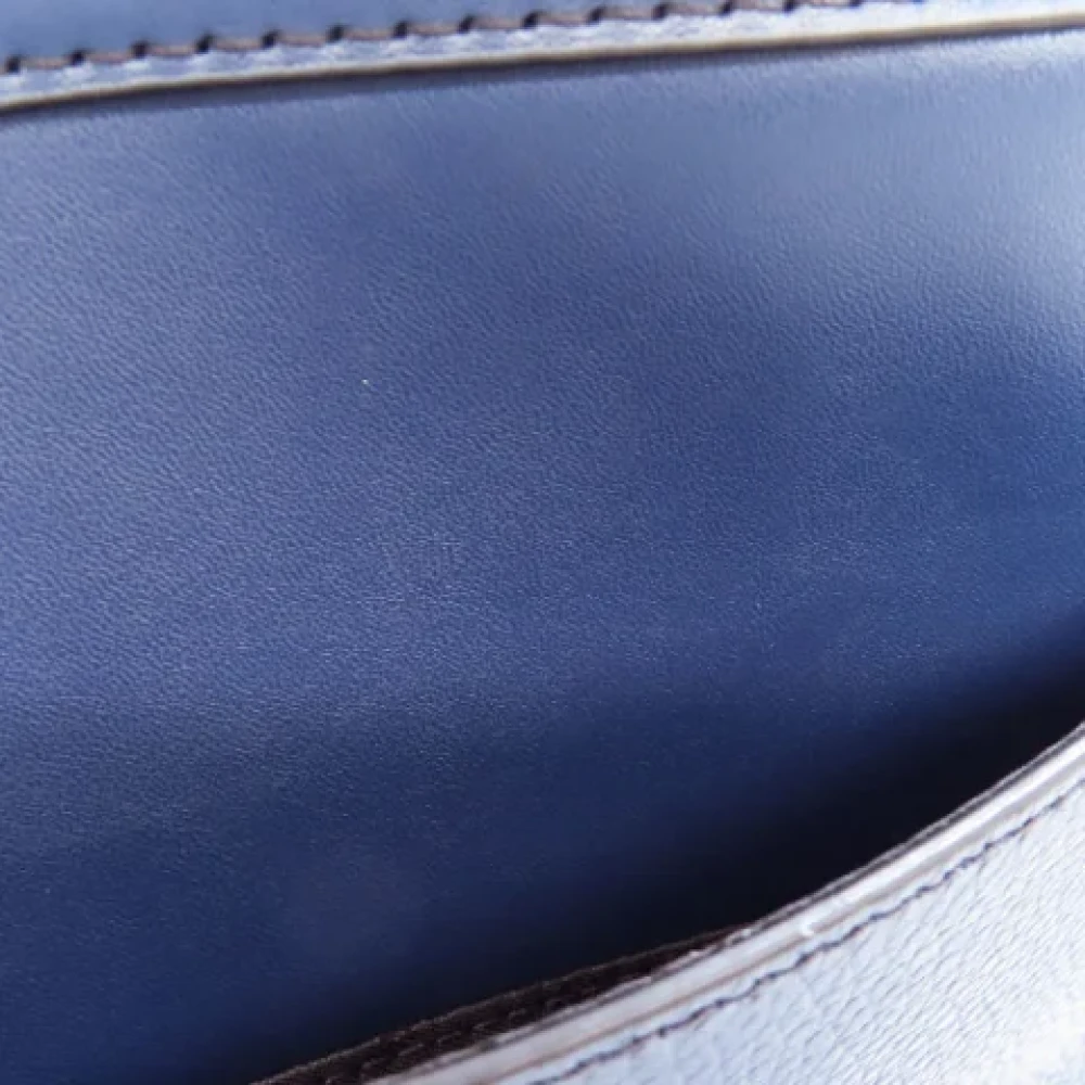 Michael Kors Pre-owned Leather shoulder-bags Blue Dames
