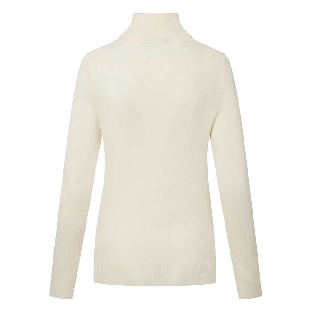 Windsor Grijze Melange Coltrui White Dames